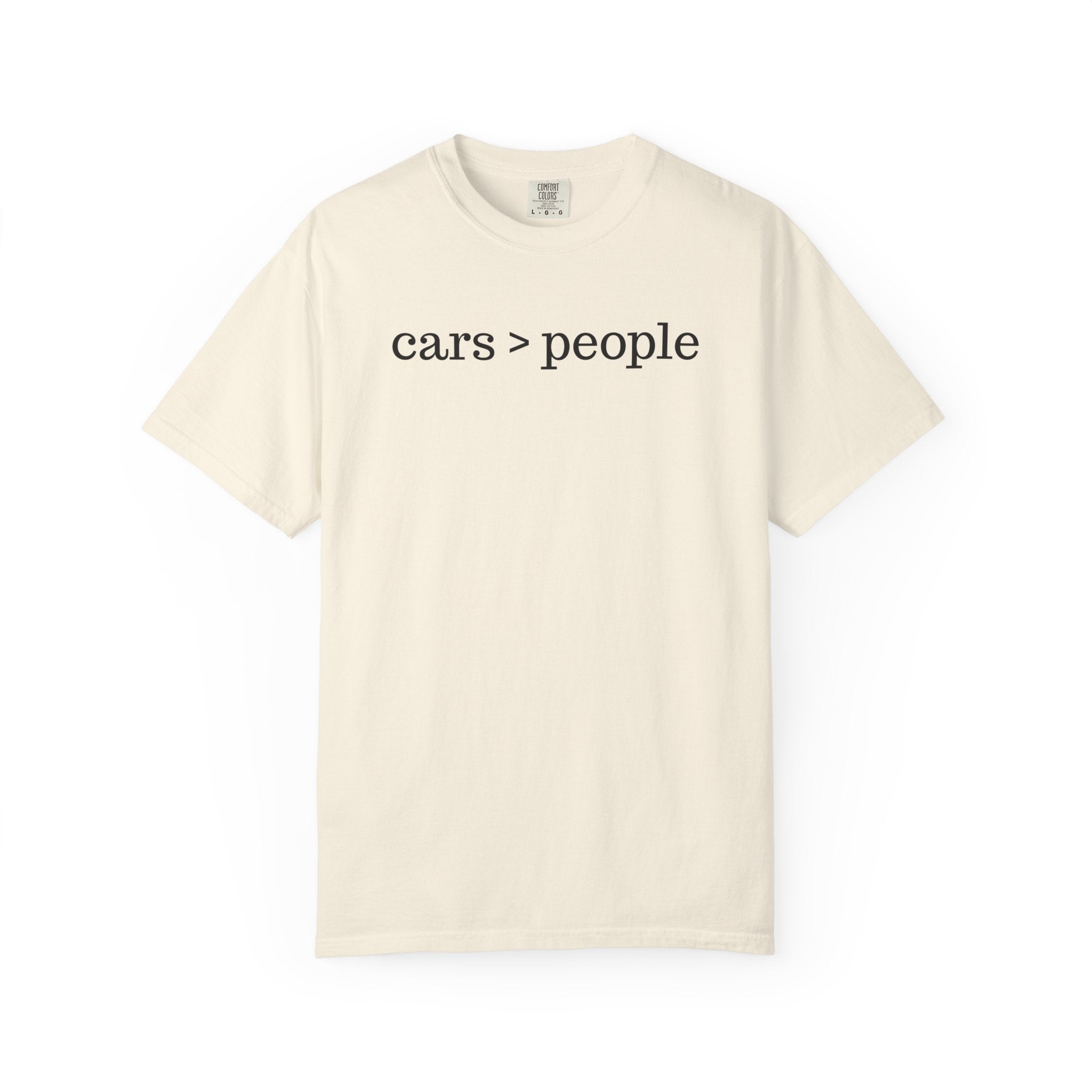 cars > people T-Shirt