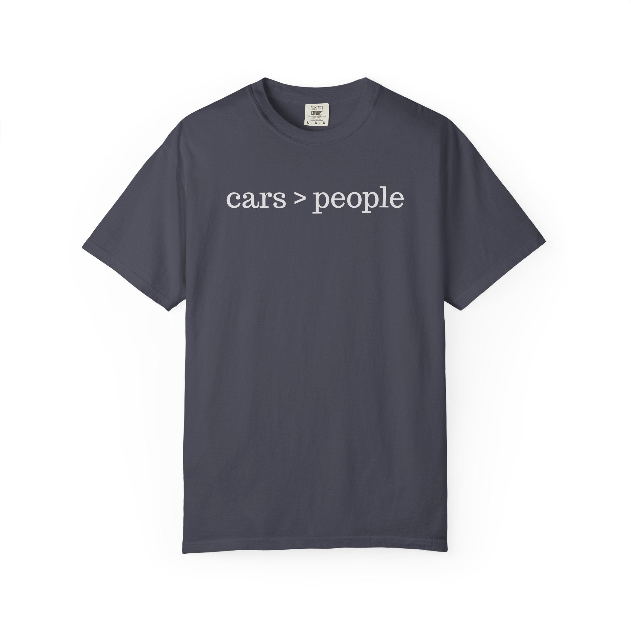 cars > people T-Shirt