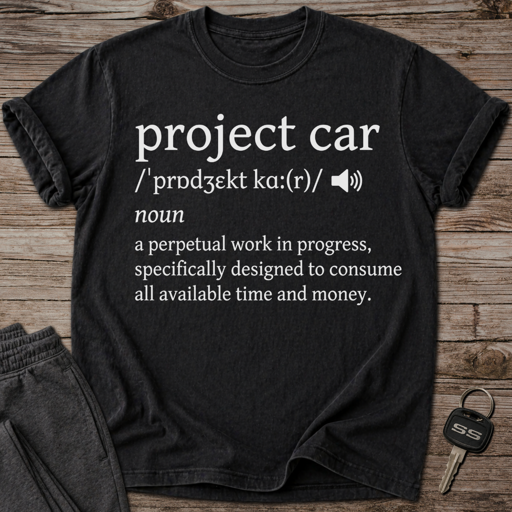 Project Car Definition T-Shirt