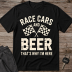 Race Cars And Beer T-Shirt