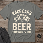 Race Cars And Beer T-Shirt