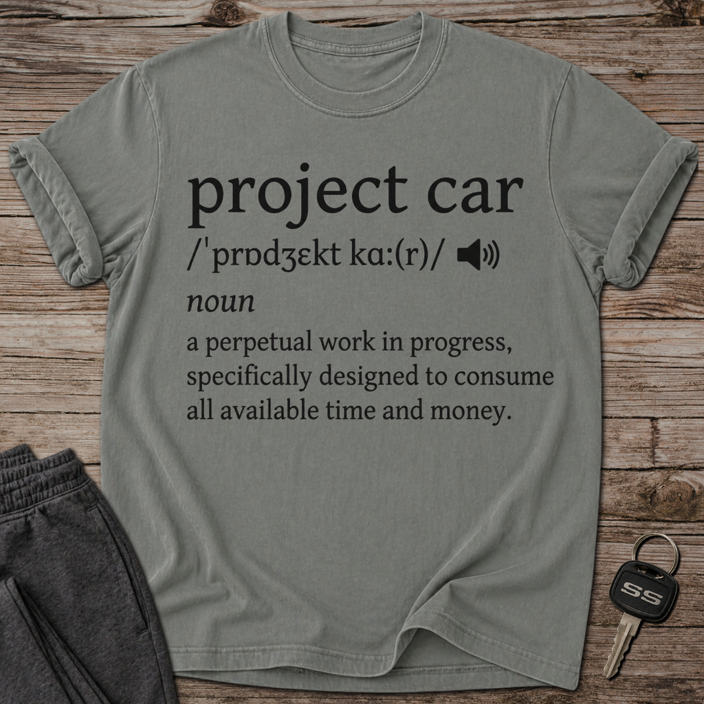 Project Car Definition T-Shirt