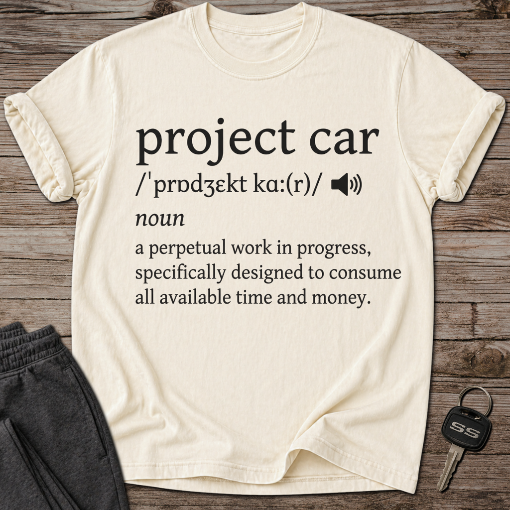 Project Car Definition T-Shirt