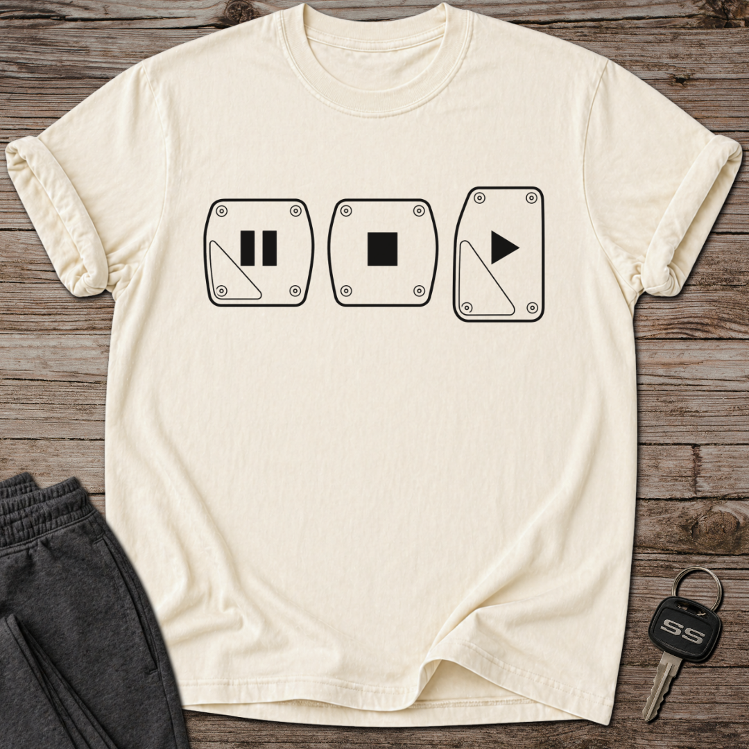 Clutch-Brake-Gas T-Shirt