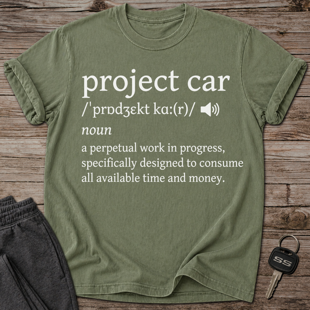 Project Car Definition T-Shirt