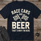 Race Cars And Beer T-Shirt