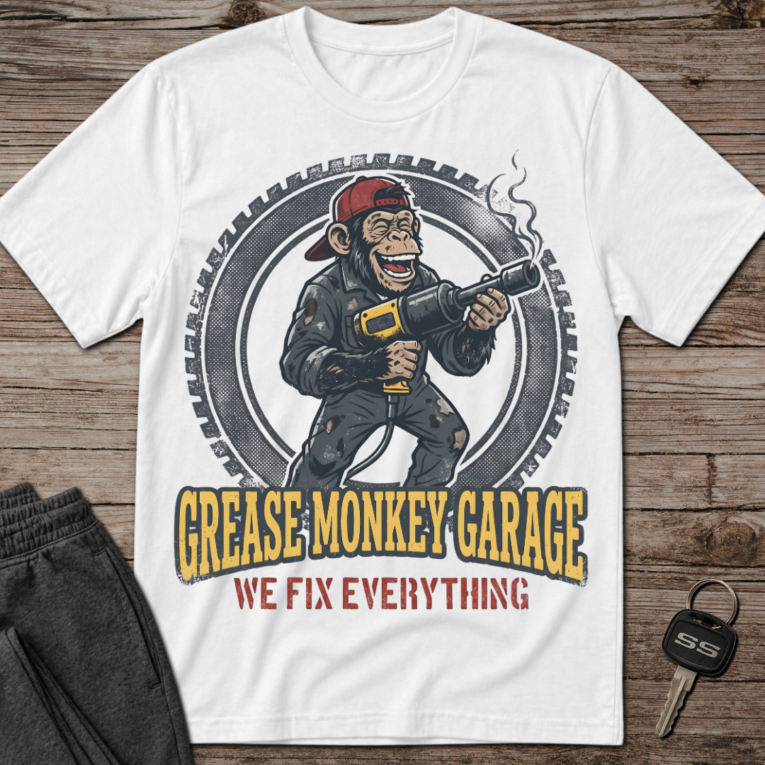 Grease Monkey Garage T-Shirt